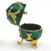 Heavenly Faberge Egg Style Jewellery Box