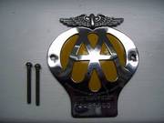 vintage AA car badge