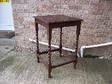 ANTIQUE SIDE Table. Barley twist legs. Pie crust edge.....