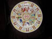 Wedgwood Calendar Plate 1975 http://stores.shop.ebay.co.uk/Value-Toys