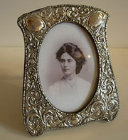 Antique Silver Photograph Frames