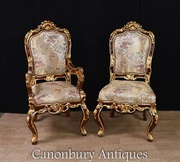 Buy Pair Louis XVI Chairs - Arm and Side Chair